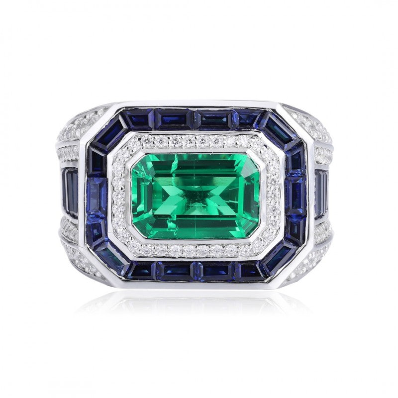 Sierra 3.20 Art Deco Ring for Men